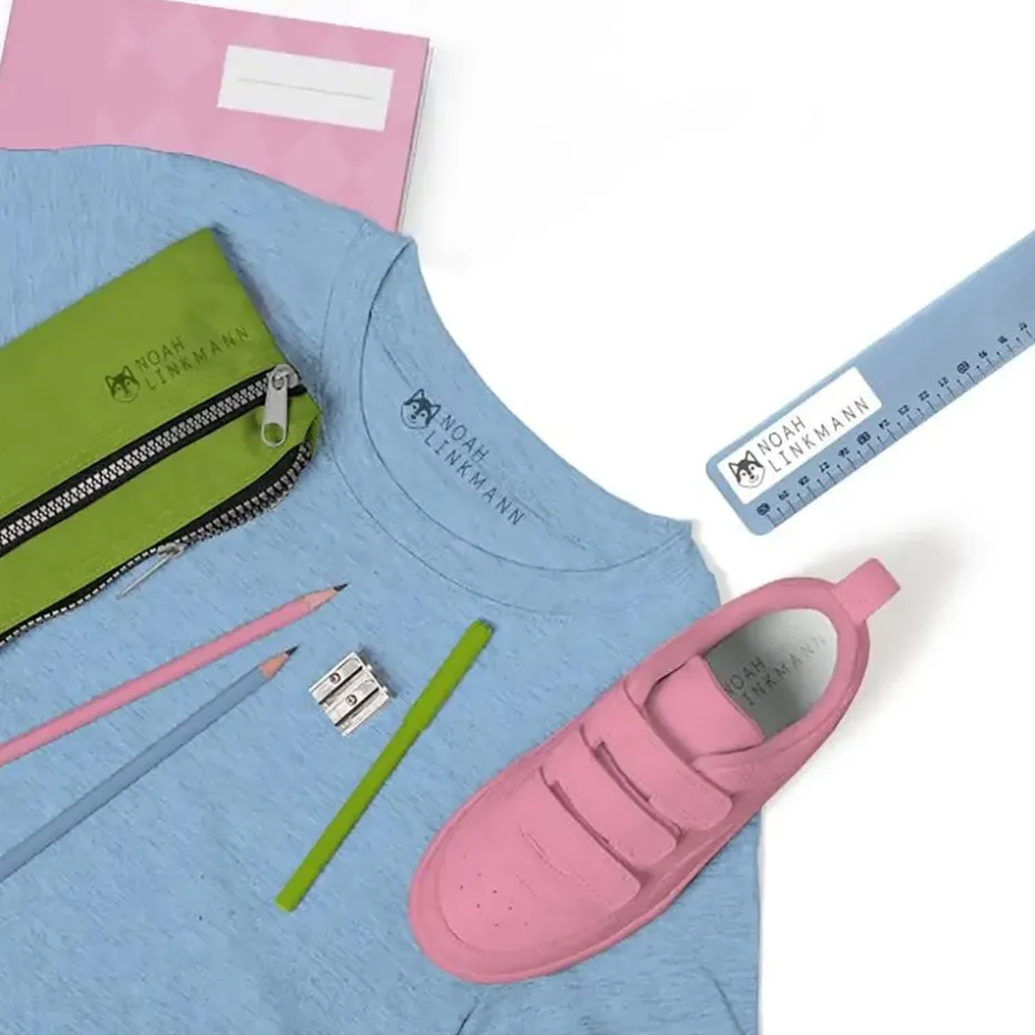 COLOP DIY Marky Stempelsett Navnelapper – Lys blå