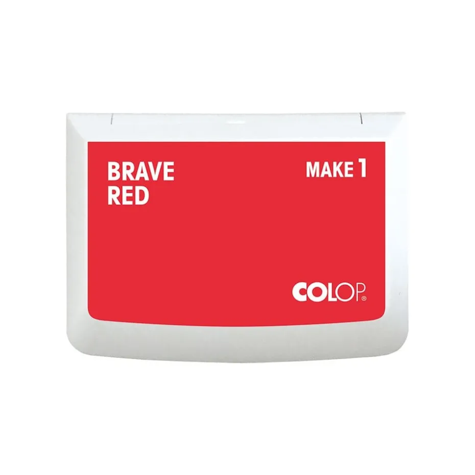 COLOP Make1 Stempelpute – 50x90mm – Brave Red