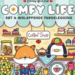 Comfy Life – Søt & avslappende fargelegging