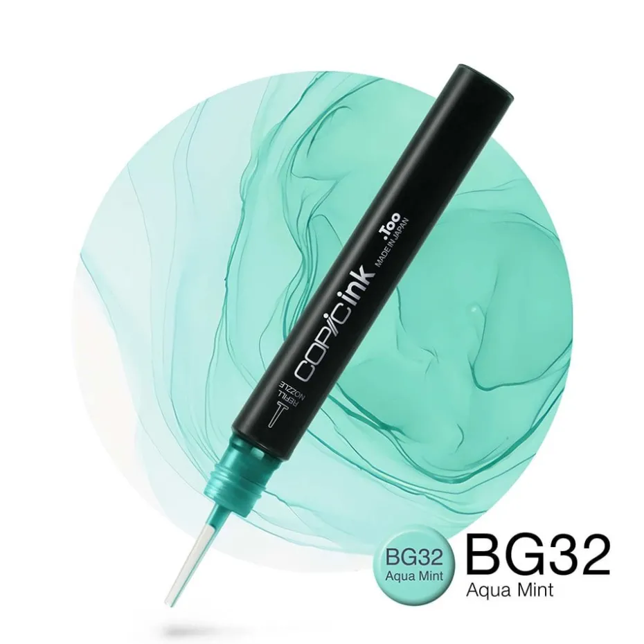 Copic Ink 12ml – BG32 Aqua Mint