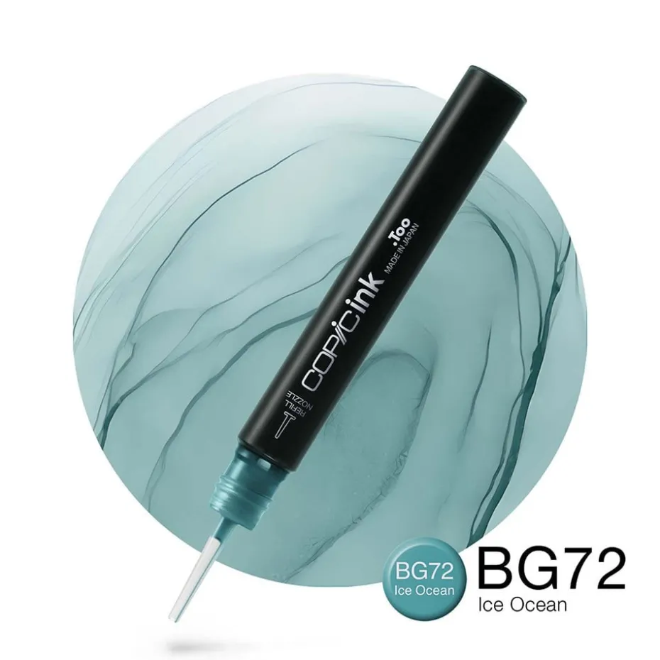 Copic Ink 12ml – BG72 Ice Ocean