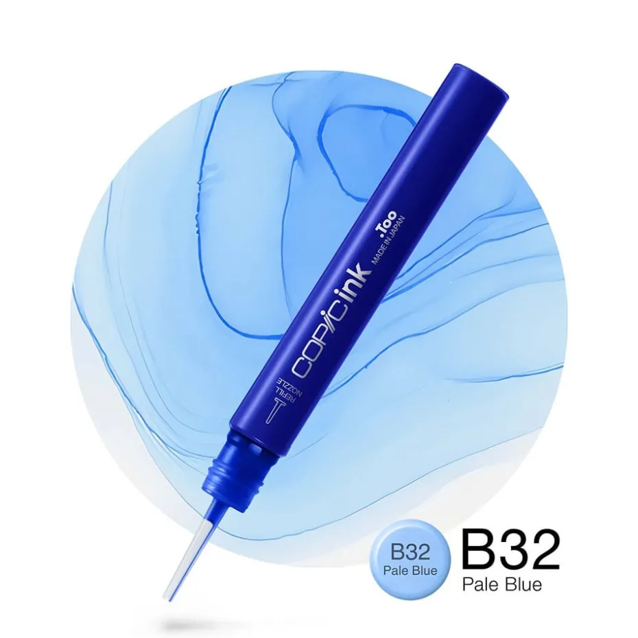 Copic Ink 12ml – B32 Pale Blue
