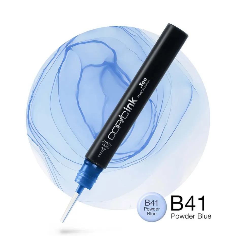 Copic Ink 12ml – B41 Powder Blue