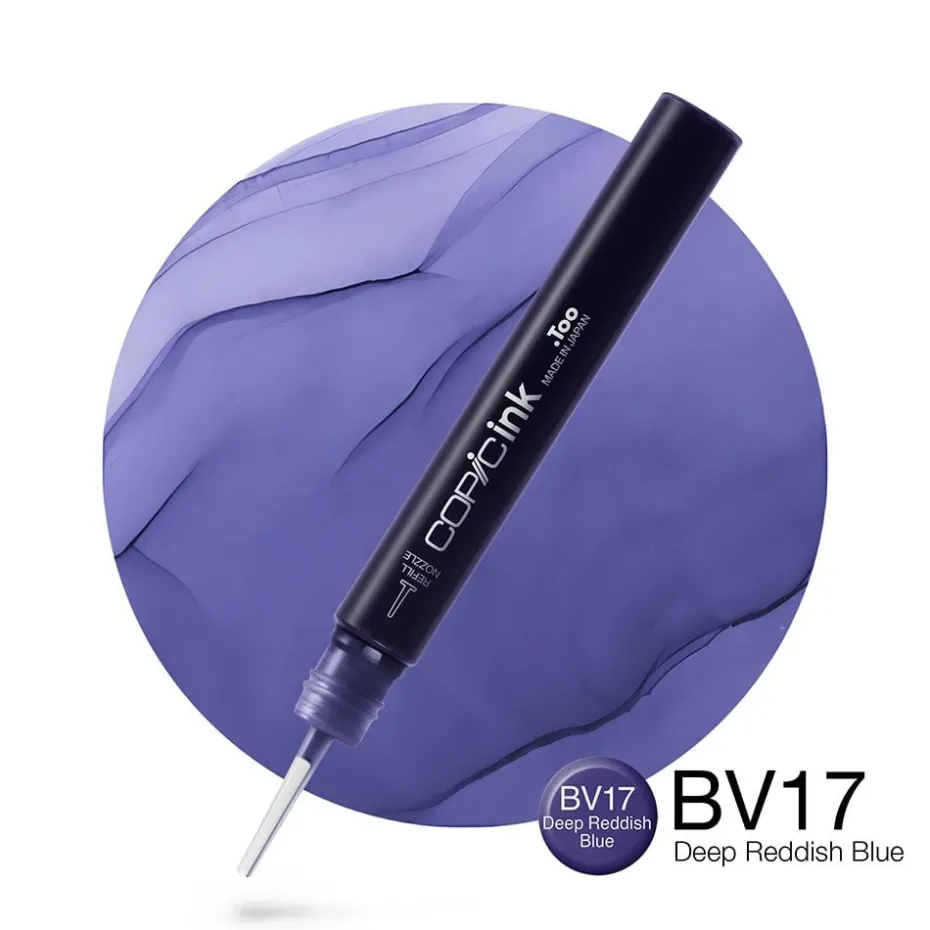 Copic Ink 12ml – BV17 Deep Reddish Blue