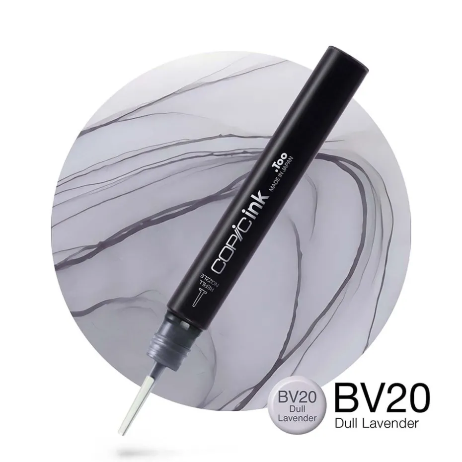 Copic Ink 12ml – BV20 Dull Lavender