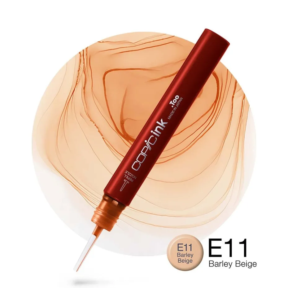 Copic Ink 12ml – E11 Bareley Beige
