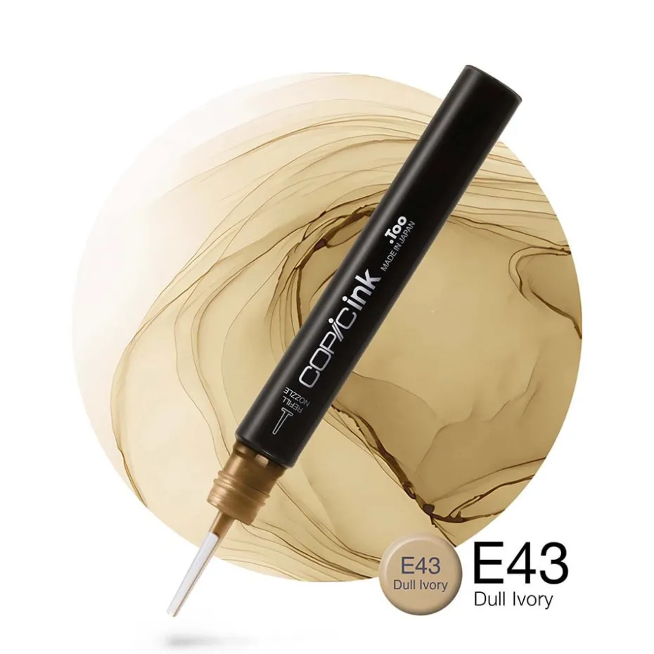 Copic Ink 12ml – E43 Dull Ivory