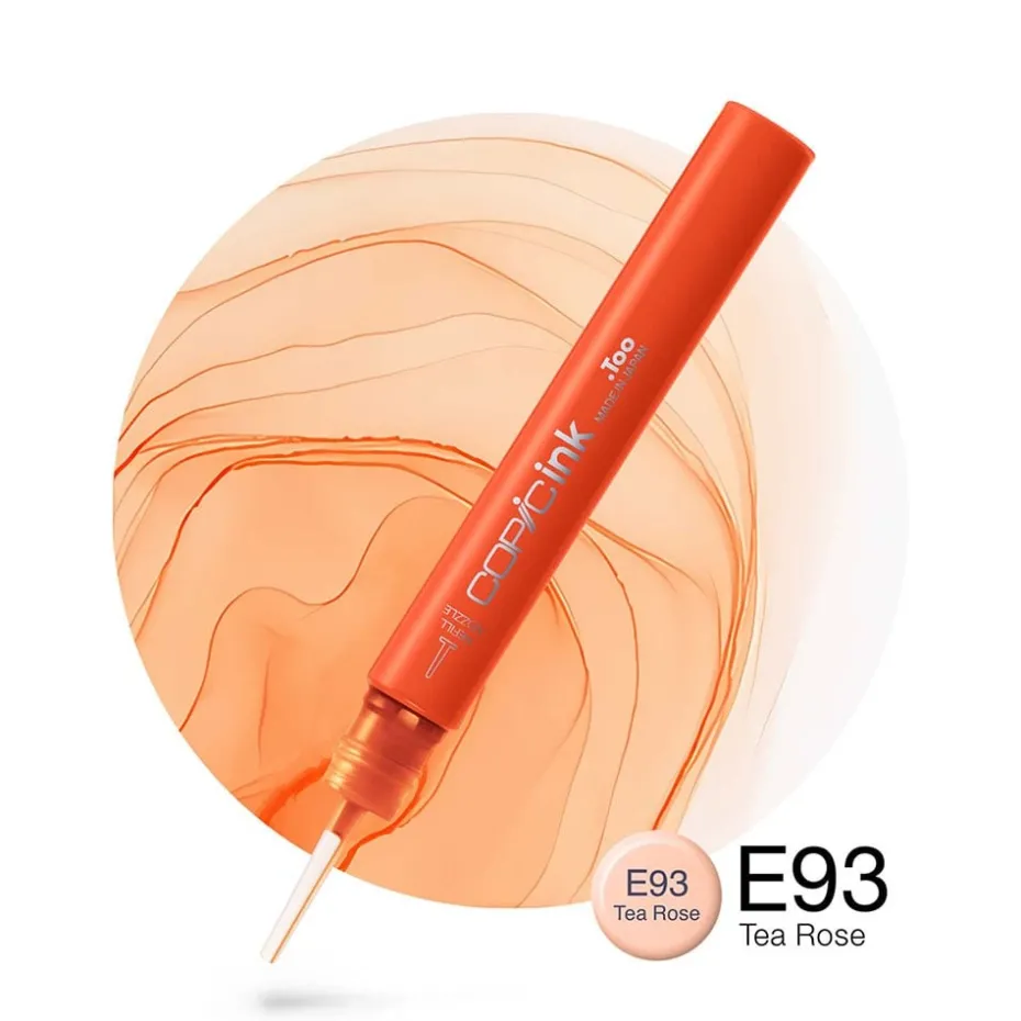 Copic Ink 12ml – E93 Tea Rose