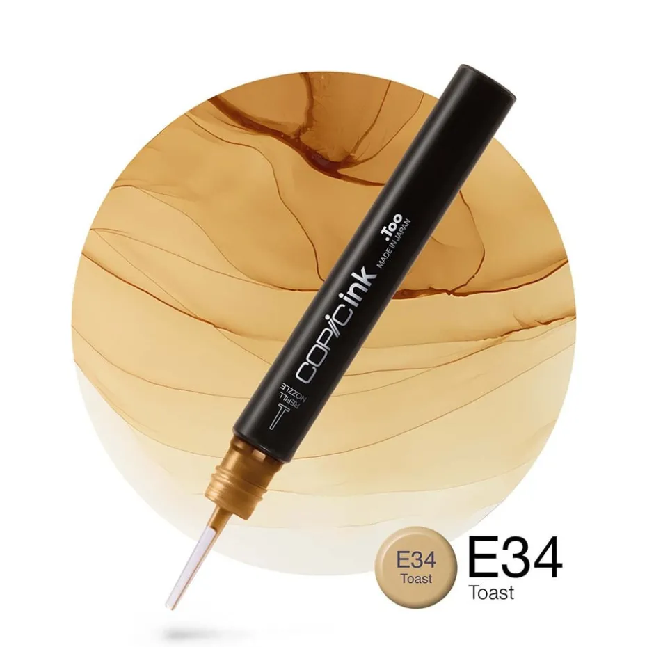 Copic Ink 12ml – E34 Toast