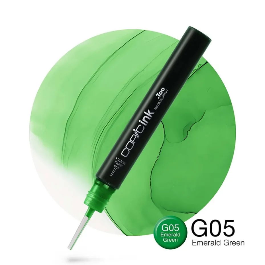 Copic Ink 12ml – G05 Emerald Green