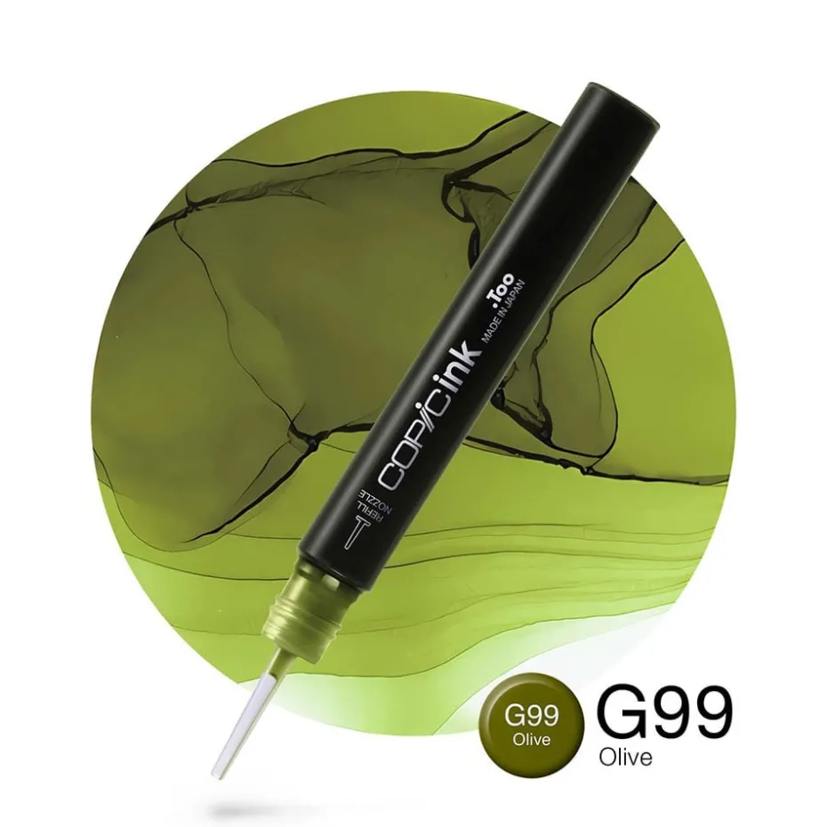 Copic Ink 12ml – G99 Olive