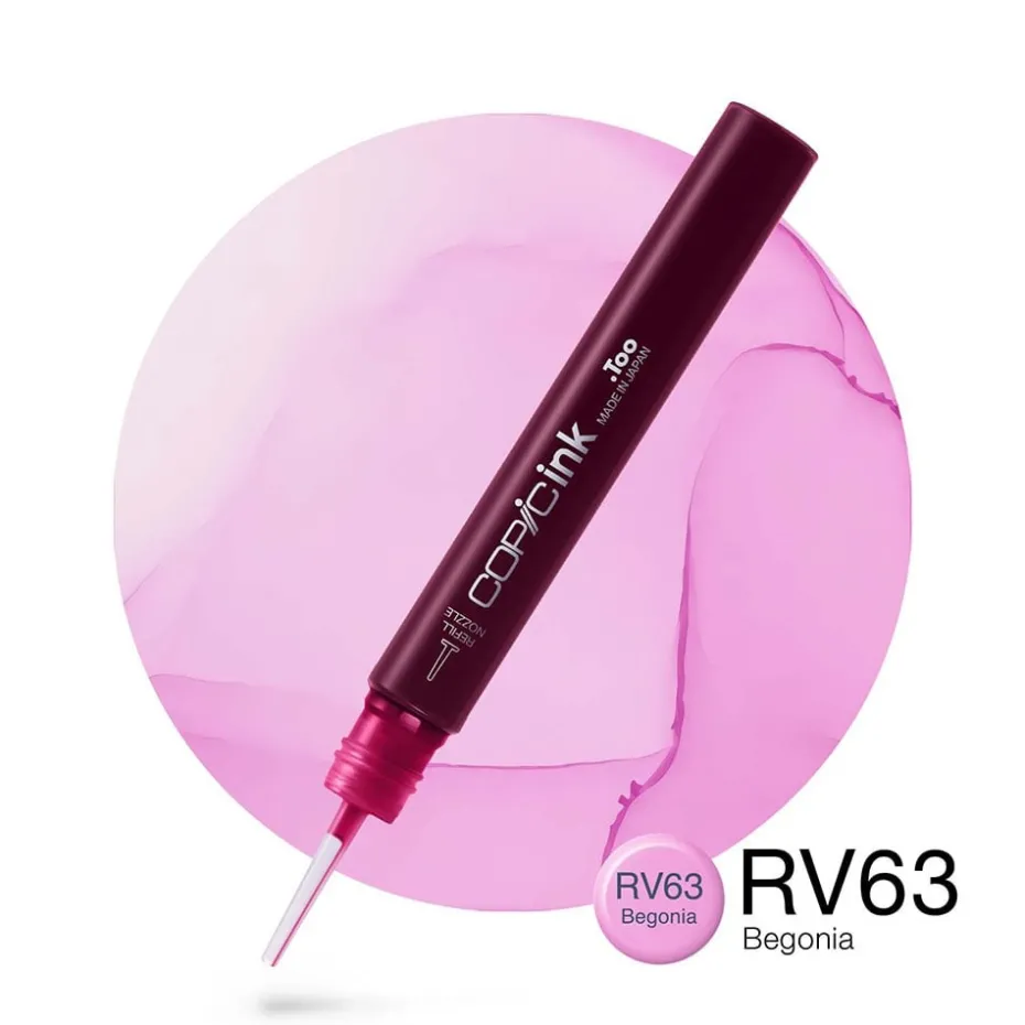 Copic Ink 12ml – RV63 Begonia