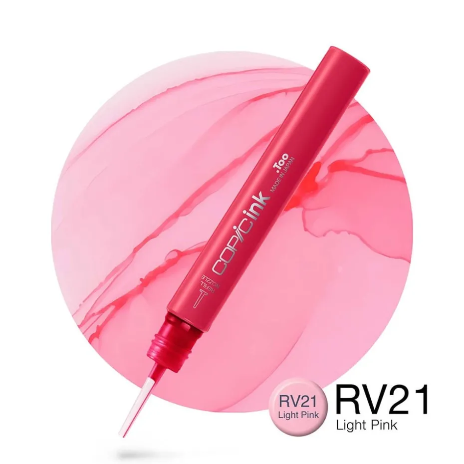 Copic Ink 12ml – RV21 Light Pink