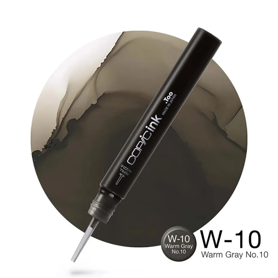 Copic Ink 12ml – W10 Warm Gray No.10