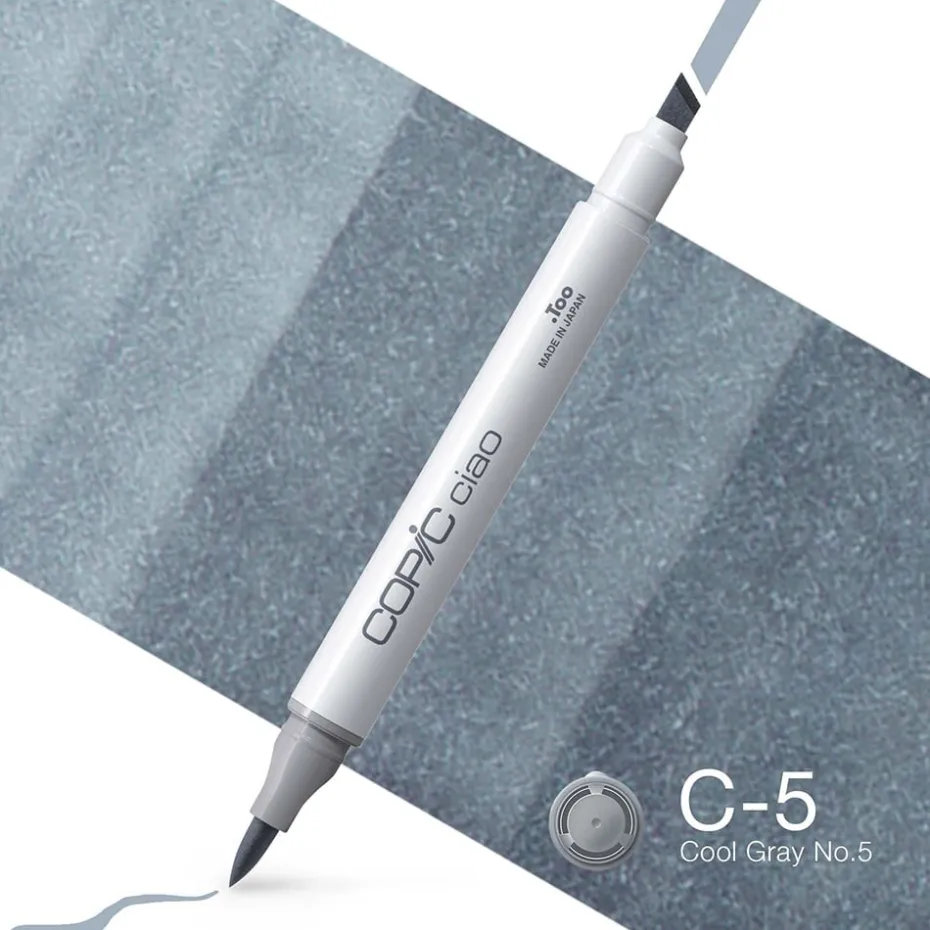 Copic Marker Ciao – C5 Cool Gray No.5