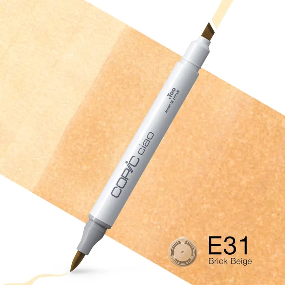 Copic Marker Ciao – E31 Brick Beige