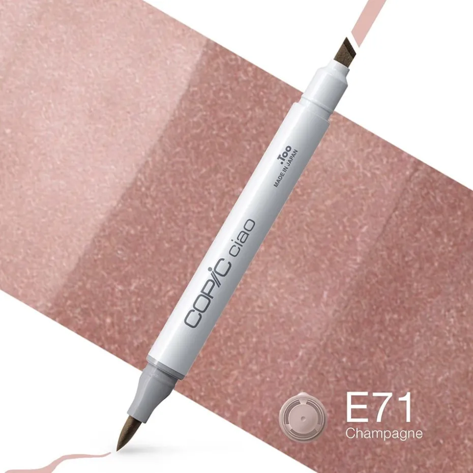 Copic Marker Ciao – E71 Champagne