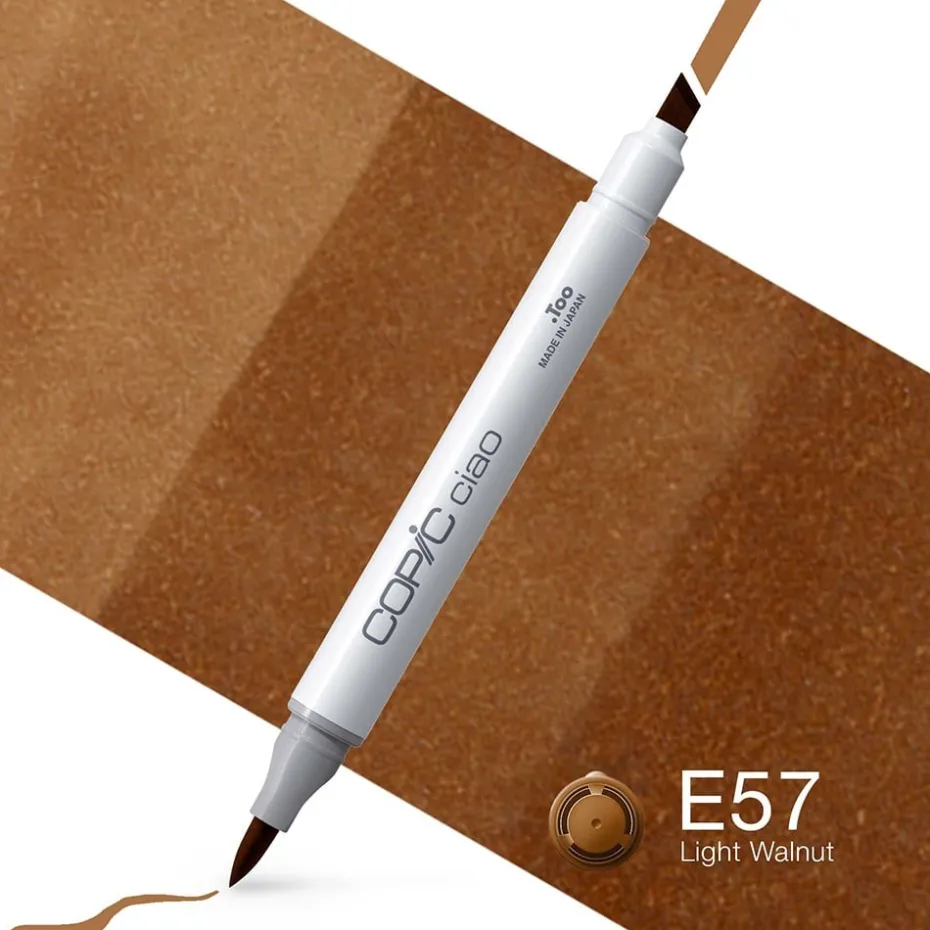 Copic Marker Ciao – E57 Light Walnut