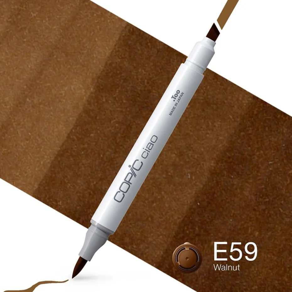 Copic Marker Ciao – E59 Walnut