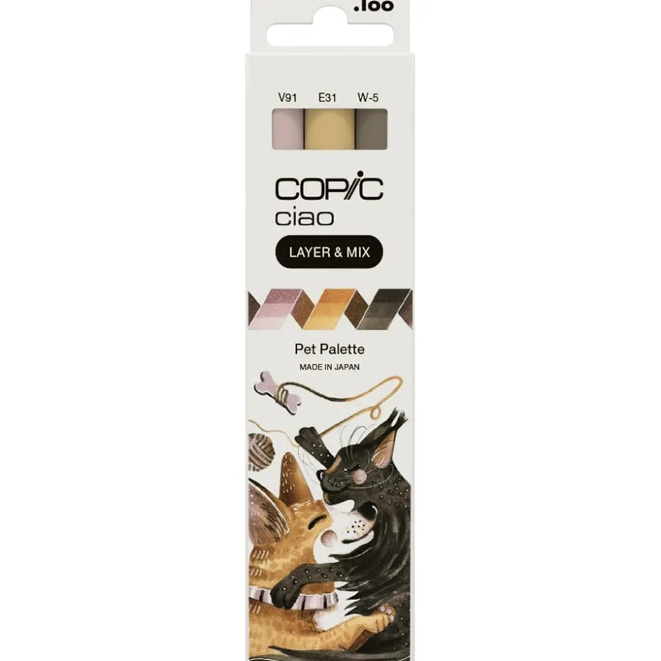 Copic Marker Ciao – Layer & Mix Set – 3stk – Pet