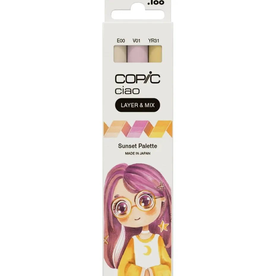 Copic Marker Ciao – Layer & Mix Set – 3stk – Sunset