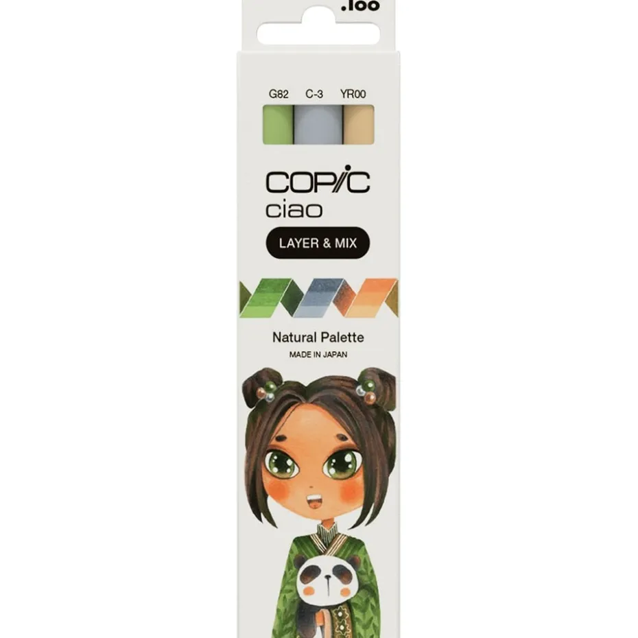 Copic Marker Ciao – Layer & Mix Set – 3stk – Natural