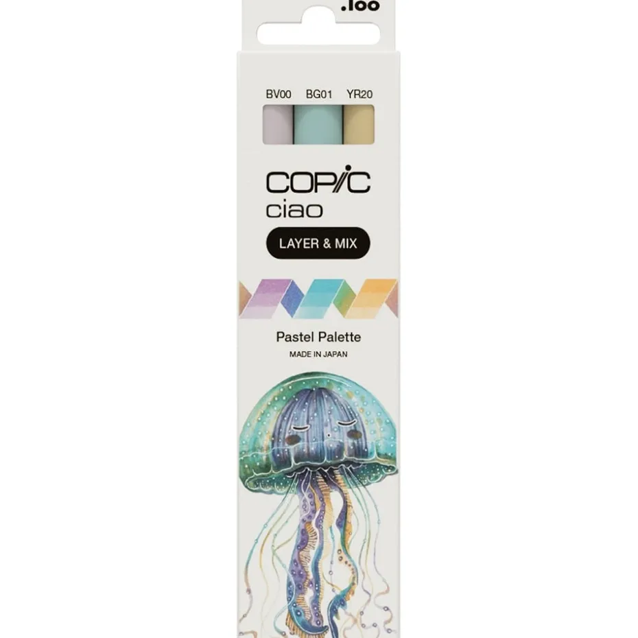 Copic Marker Ciao – Layer & Mix Set – 3stk – Pastel