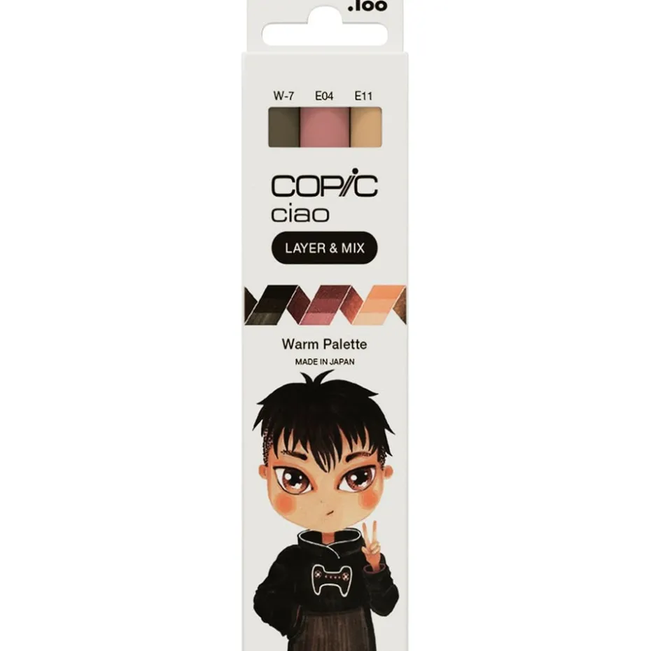 Copic Marker Ciao – Layer & Mix Set – 3stk – Warm
