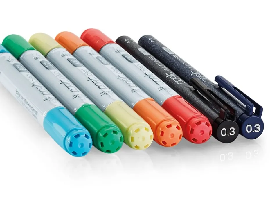Copic Marker Ciao Sett – Doodle Kit – Rainbow