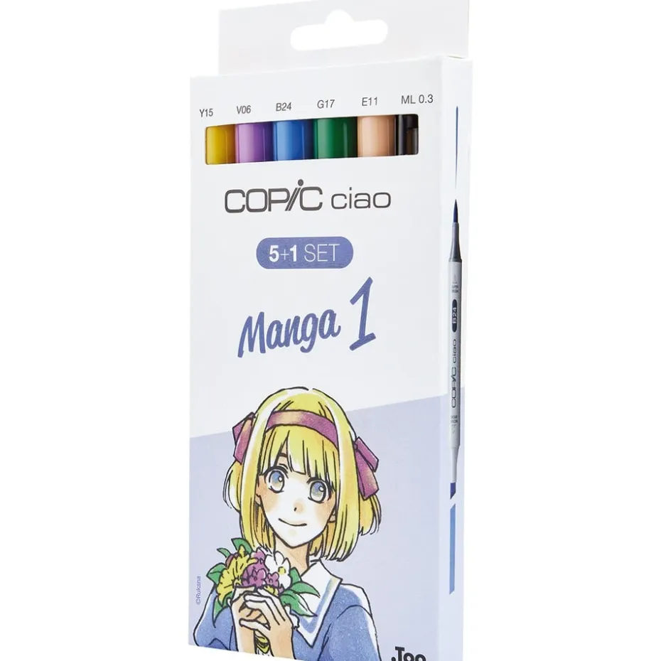 Copic Marker Ciao 5+1 Sett – Manga 1