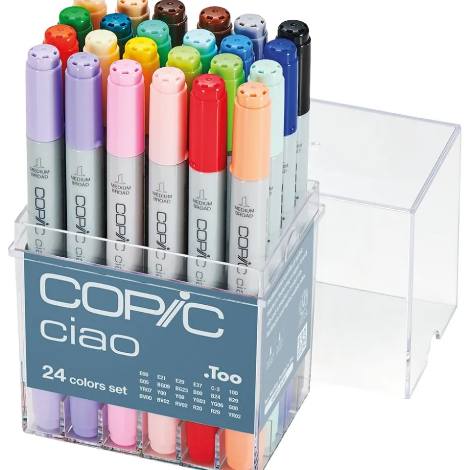 Copic Marker Ciao Sett – 24stk – Basics