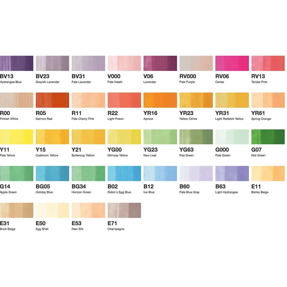 Copic Marker Ciao Sett – 36stk – C