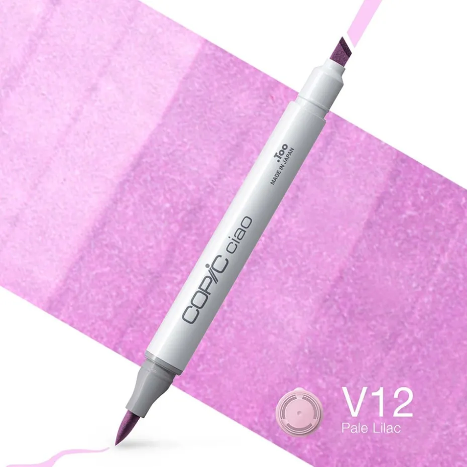 Copic Marker Ciao – V12 Pale Lilac