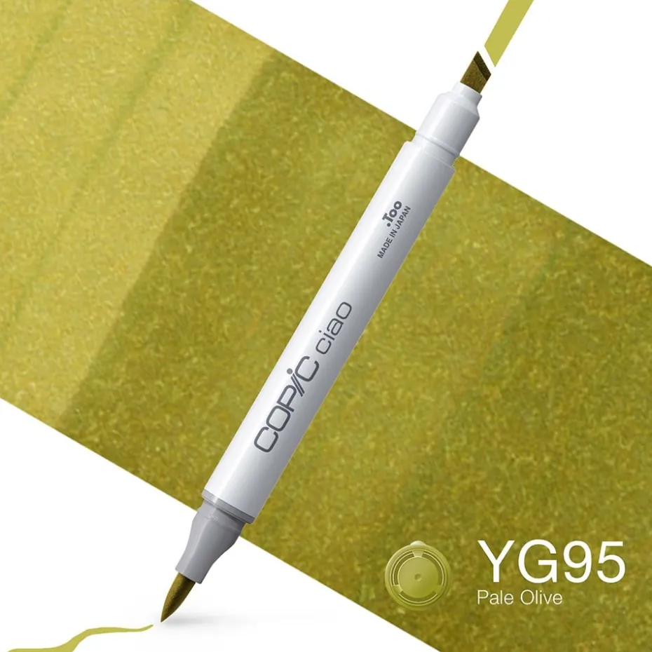 Copic Marker Ciao – YG95 Pale Olive