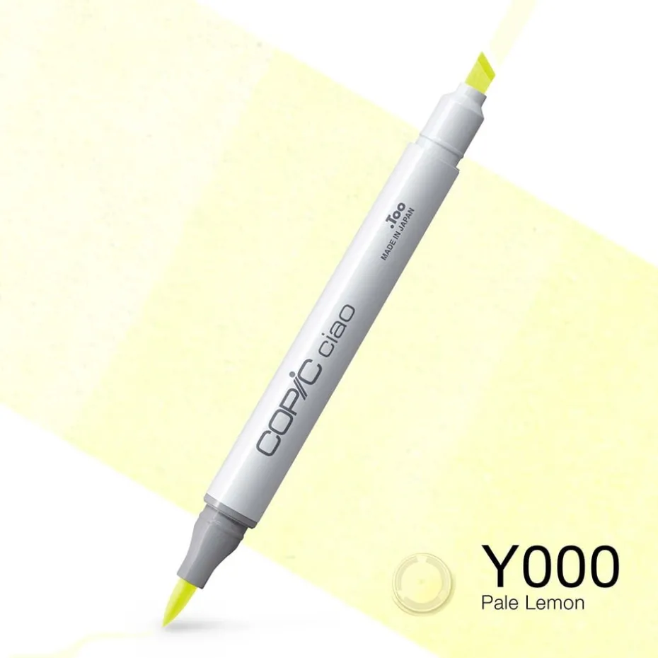 Copic Marker Ciao – Y000 Pale Lemon