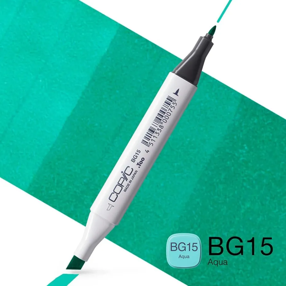 Copic Marker Classic – BG15 Aqua