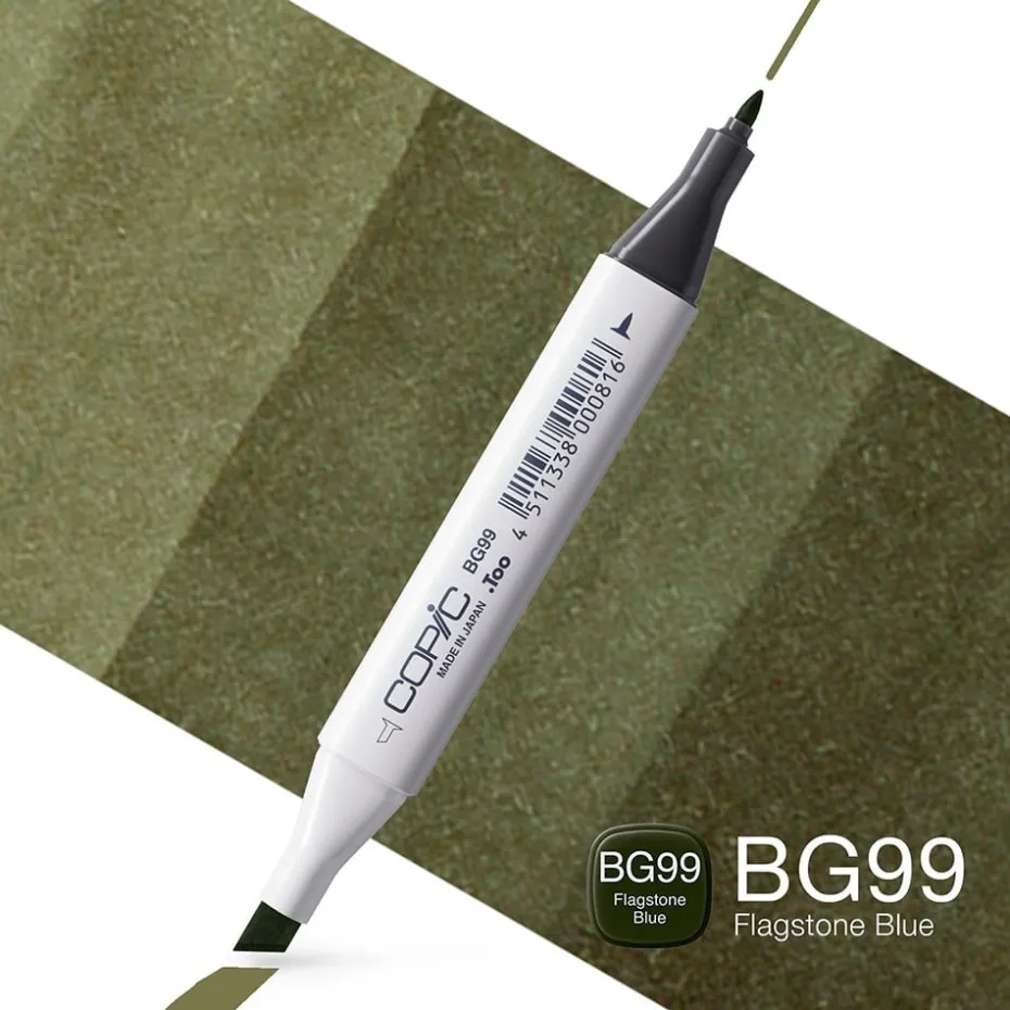 Copic Marker Classic – BG99 Flagstone Blue