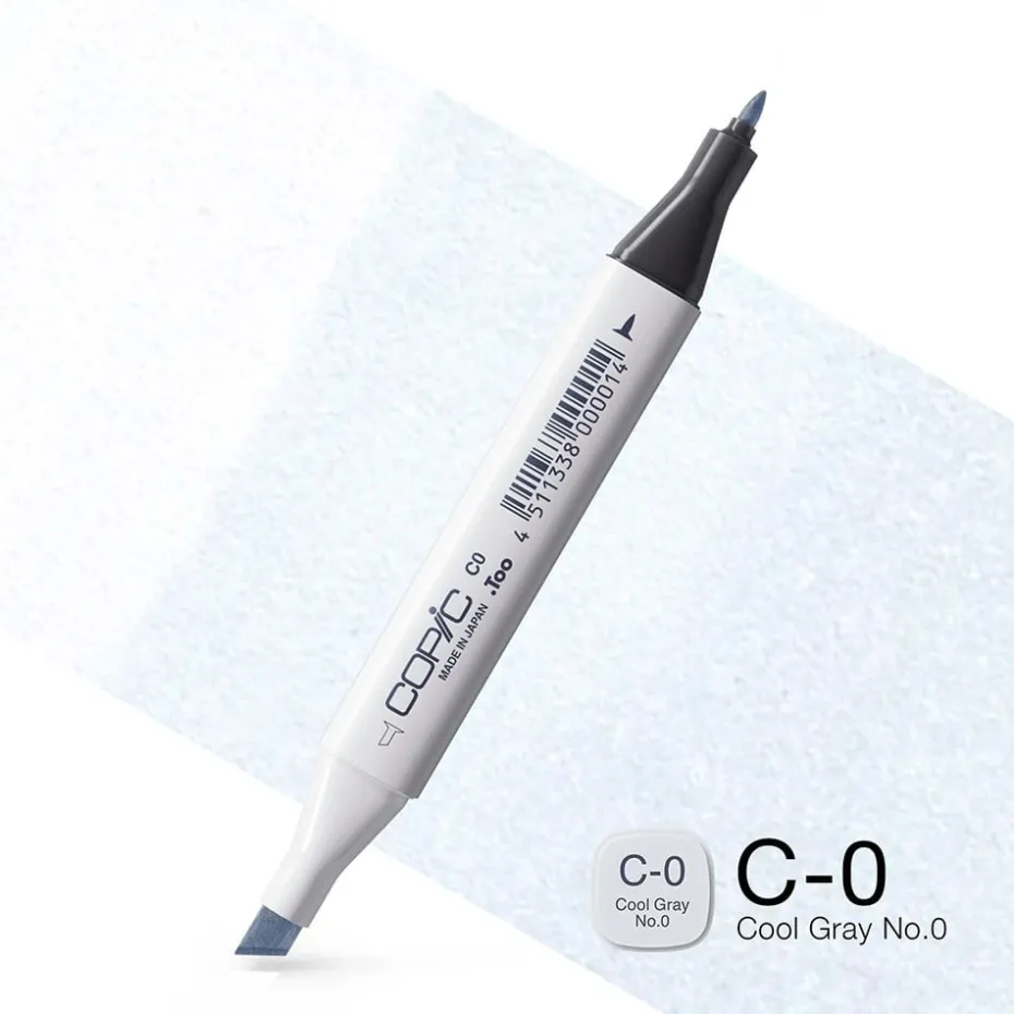 Copic Marker Classic – C0 Cool Gray No.0