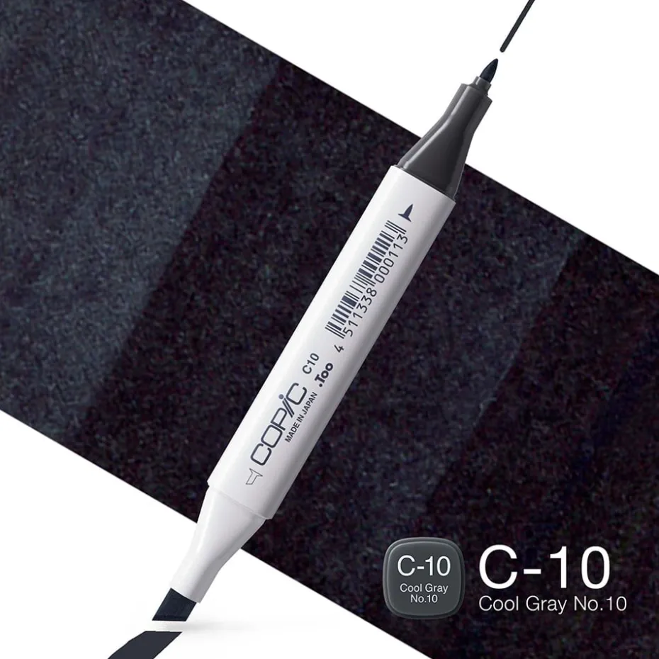 Copic Marker Classic – C10 Cool Gray 10