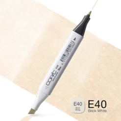 Copic Marker Classic – E40 Brick White