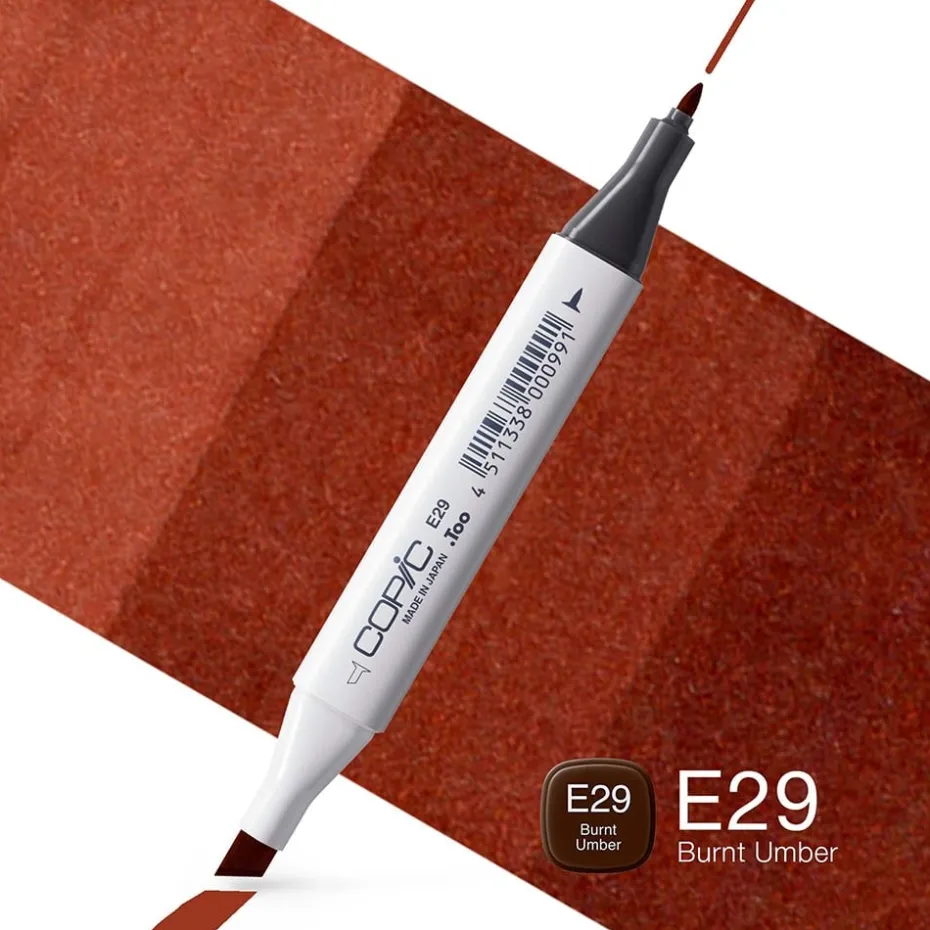 Copic Marker Classic – E29 Burnt Umber