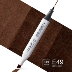 Copic Marker Classic – E49 Dark Bark