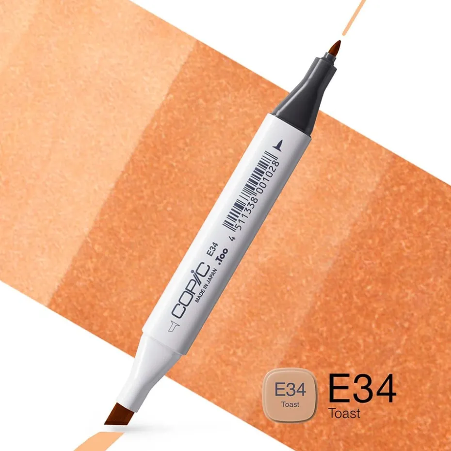 Copic Marker Classic – E34 Toast