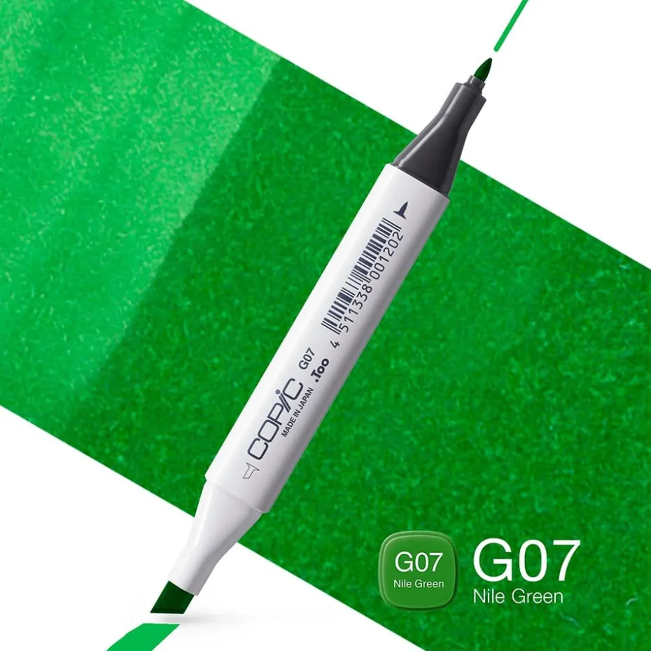 Copic Marker Classic – G07 Nile Green