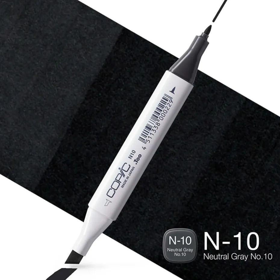 Copic Marker Classic – N10 Neutral Gray No.10