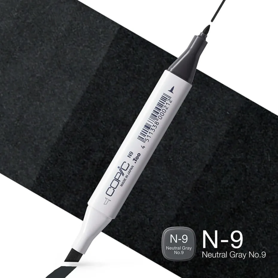 Copic Marker Classic – N9 Neutral Gray No.9