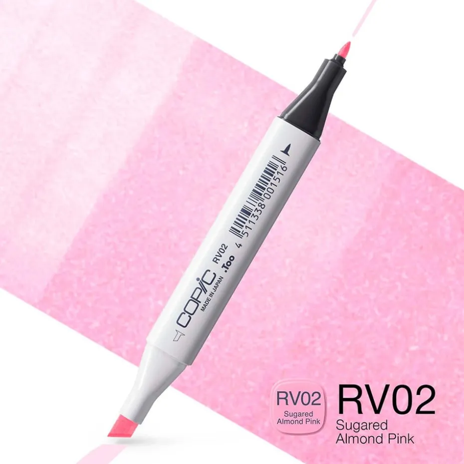 Copic Marker Classic – RV02 Sugared Almond Pink