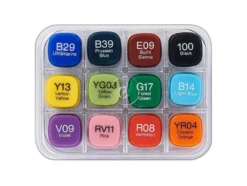 Copic Marker Classic Sett – 12stk – Basis