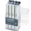 Copic Marker Classic Sett – 12stk – Grå Cool Grey