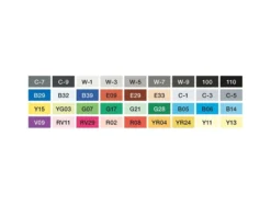 Copic Marker Classic Sett – 36stk – Basis